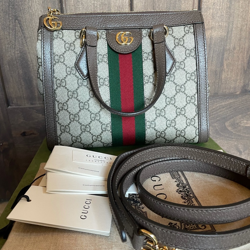 *SOLD* Gucci Ophidia Small GG Tote Bag